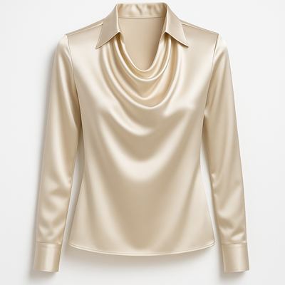 Catherine™ | Satin Blouse