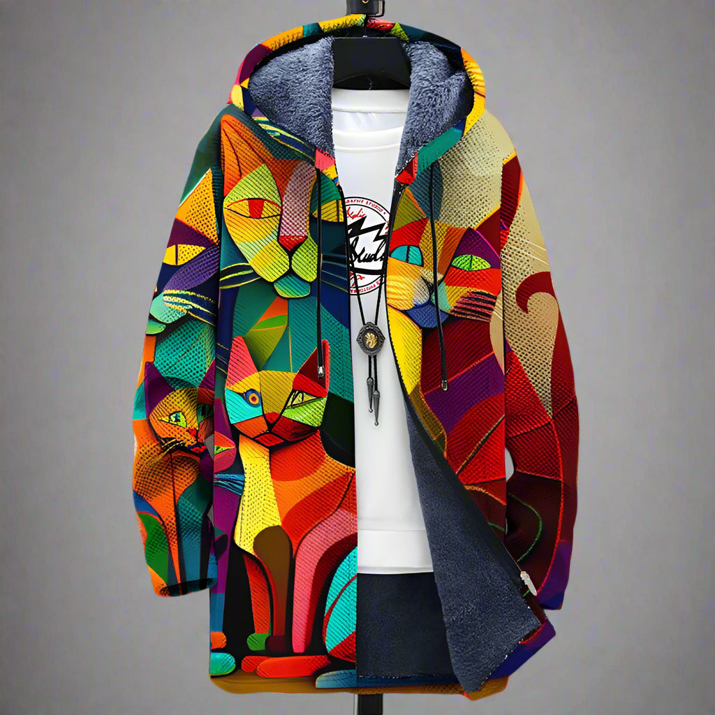 Elandra | Exclusive Art‑Inspired Luxury Cardigan