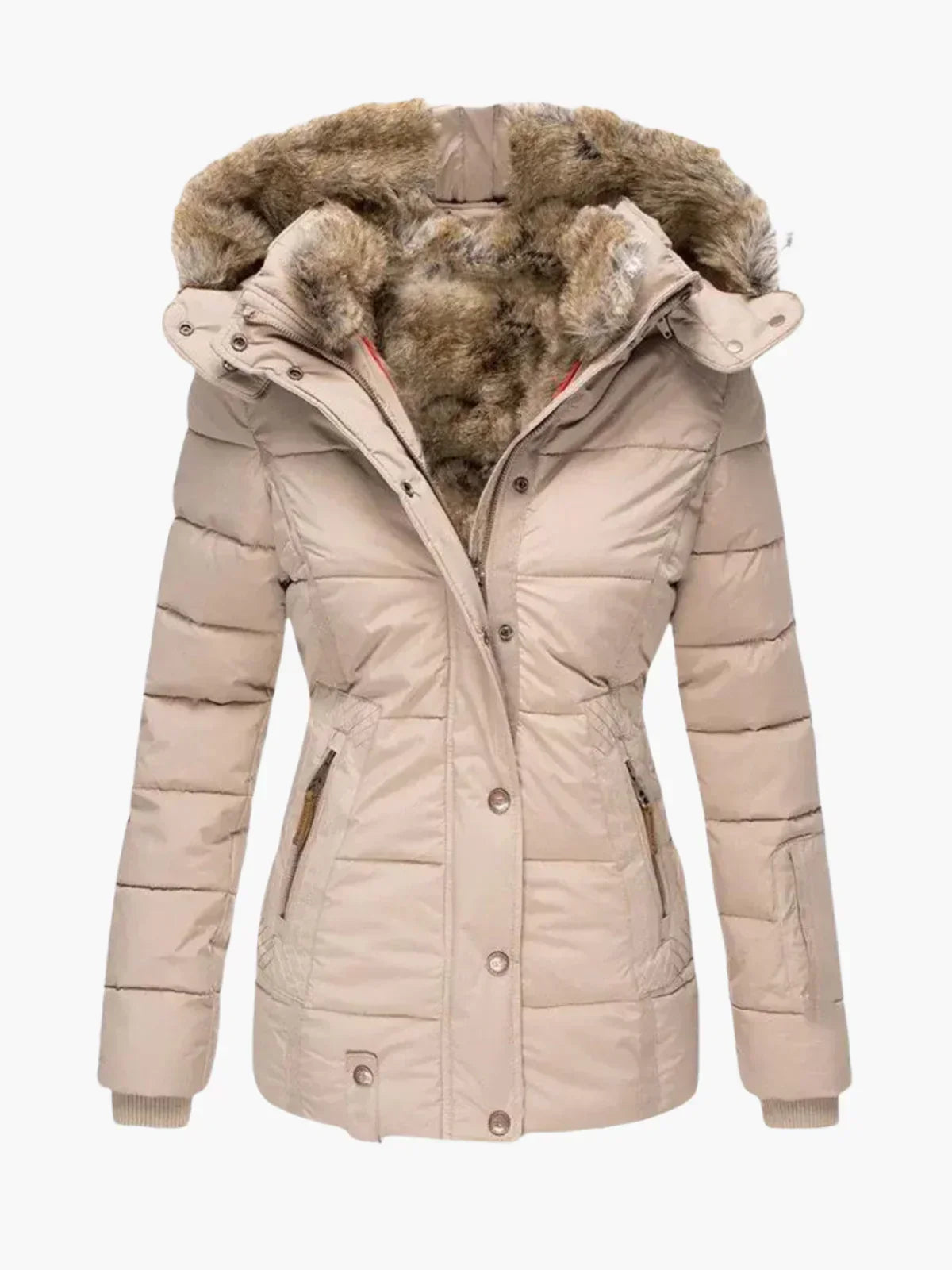 Anna | Faux Fur Winter Jacket