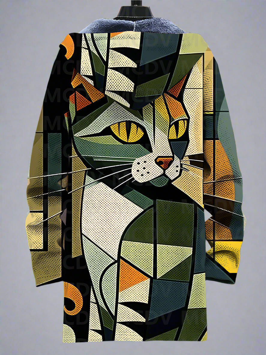 Lowanna | Exclusive Art‑Inspired Luxury Cardigan