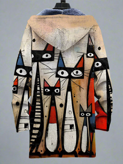 Lowanna | Exclusive Art‑Inspired Luxury Cardigan