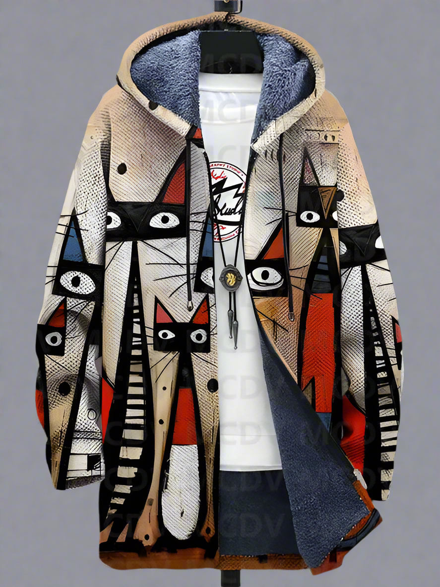 Lowanna | Exclusive Art‑Inspired Luxury Cardigan