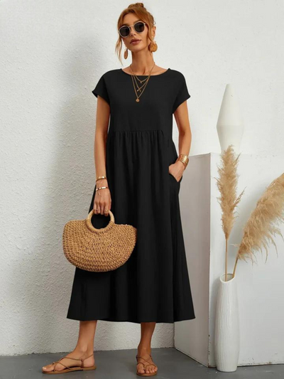 Nova | Long Dress with Pockets