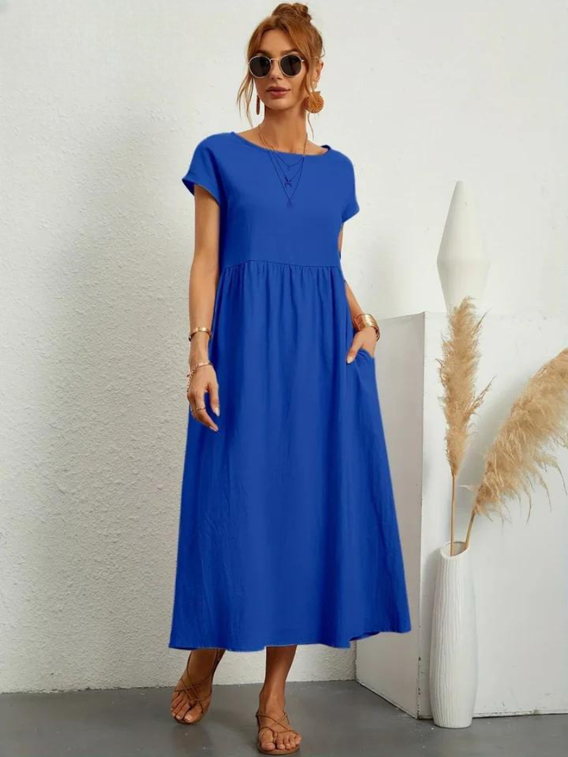 Nova | Long Dress with Pockets