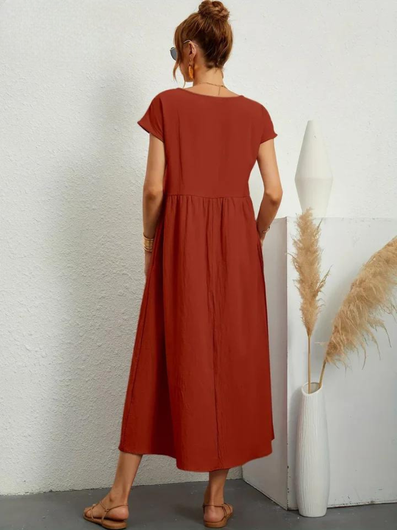 Nova | Long Dress with Pockets