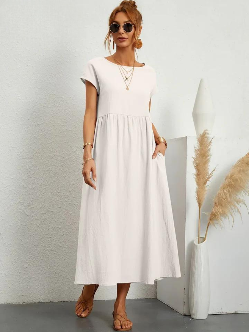 Nova | Long Dress with Pockets