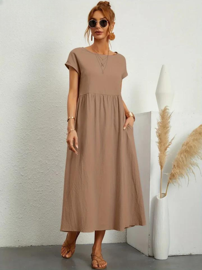 Nova | Long Dress with Pockets