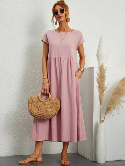 Nova | Long Dress with Pockets