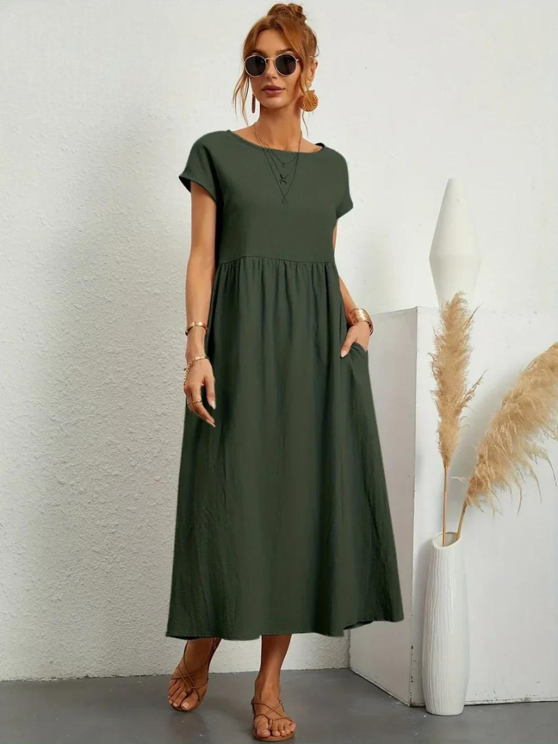 Nova | Long Dress with Pockets