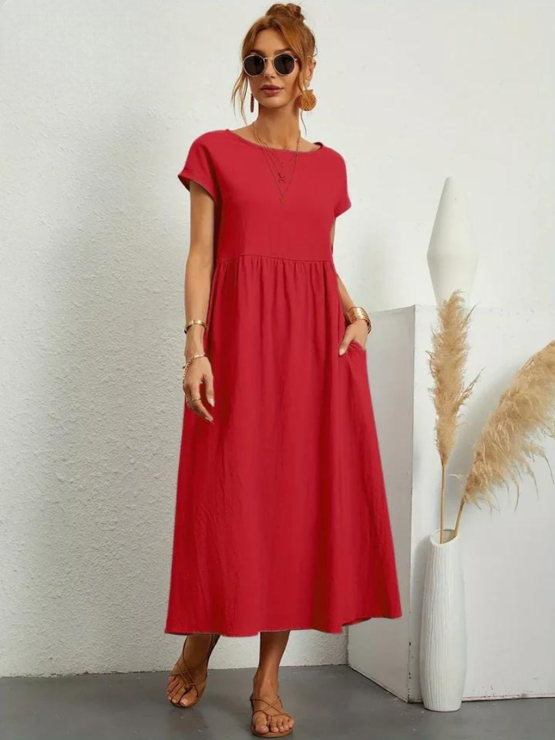 Nova | Long Dress with Pockets