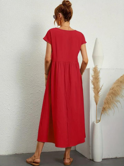 Nova | Long Dress with Pockets