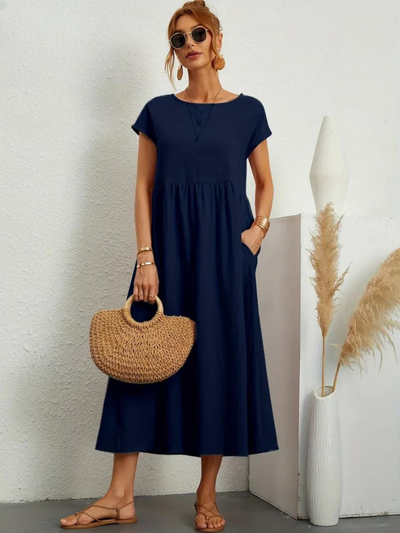 Nova | Long Dress with Pockets