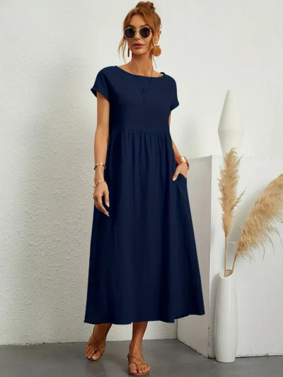 Nova | Long Dress with Pockets
