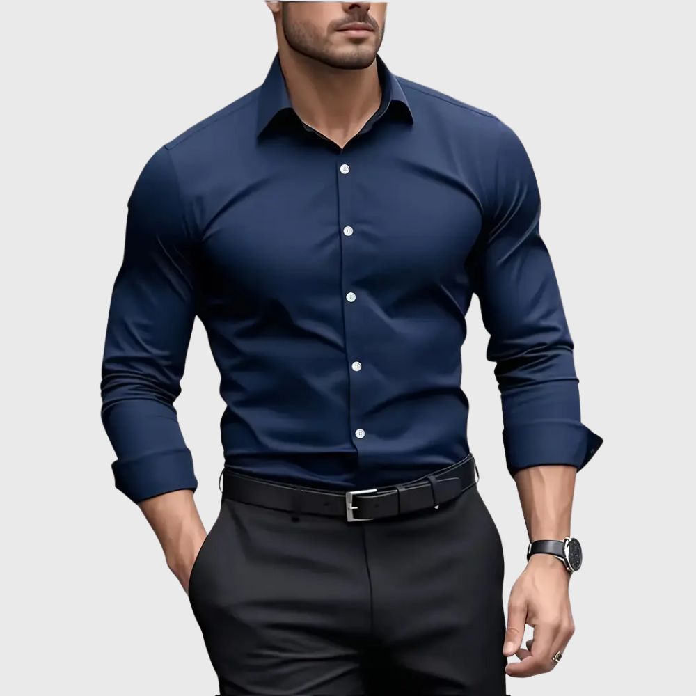 Brent | Breathable Long-Sleeve Shirt