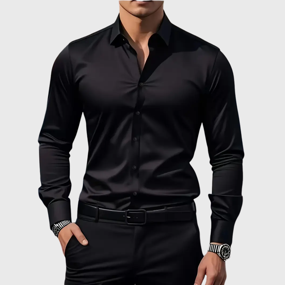 Brent | Breathable Long-Sleeve Shirt