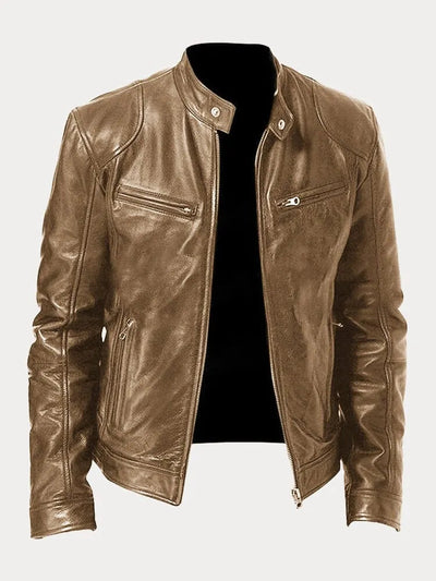 Carlos stylish leather jacket