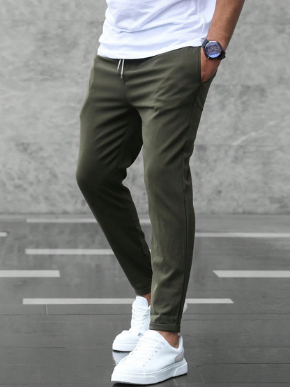 Aurevo | Modern Stretch Pants for Men