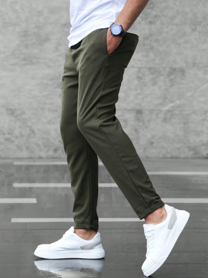 Aurevo | Modern Stretch Pants for Men