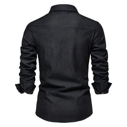 Avantea | Classic Denim Button‑Down