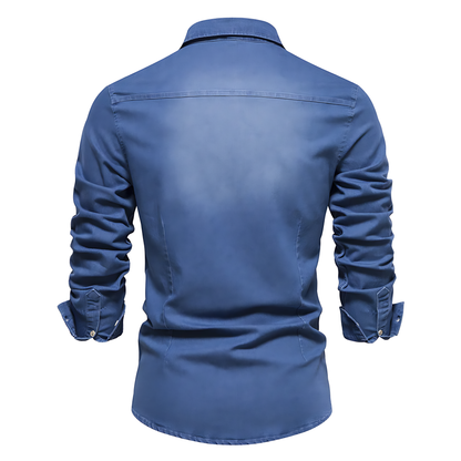 Avantea | Classic Denim Button‑Down