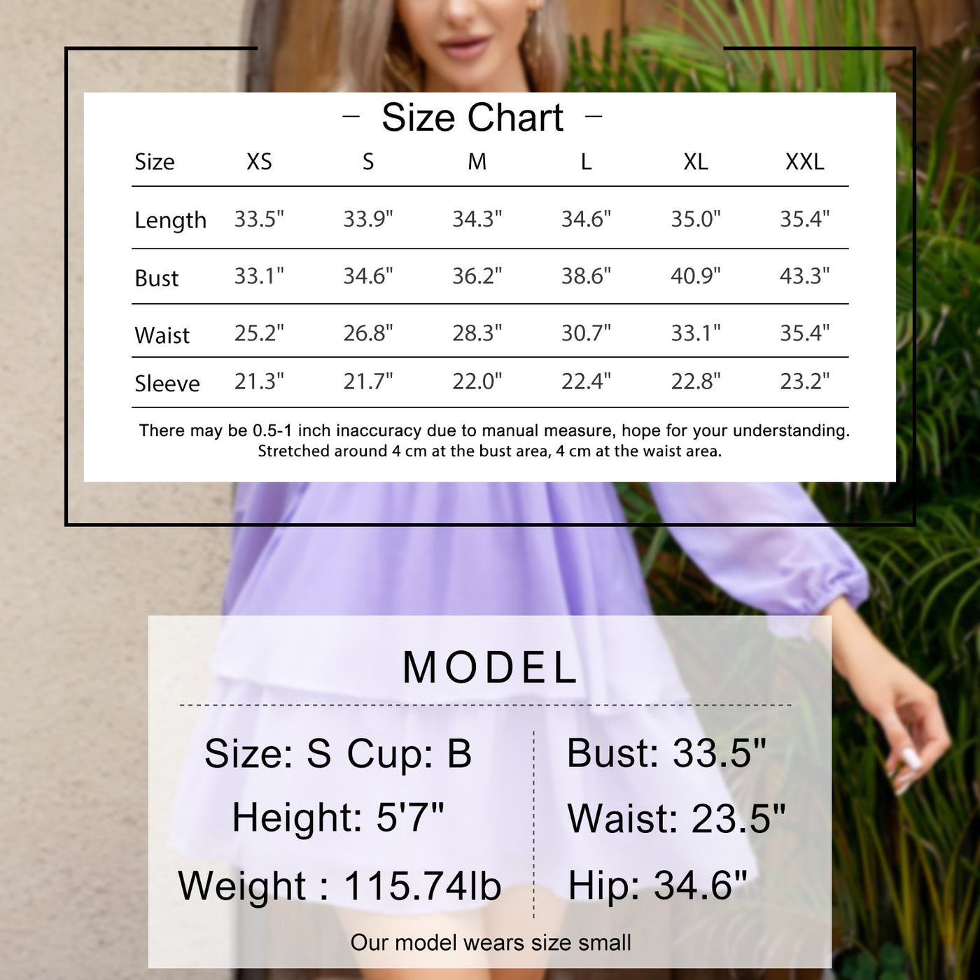 Exlura | Smocked Ruffle Mini Dress