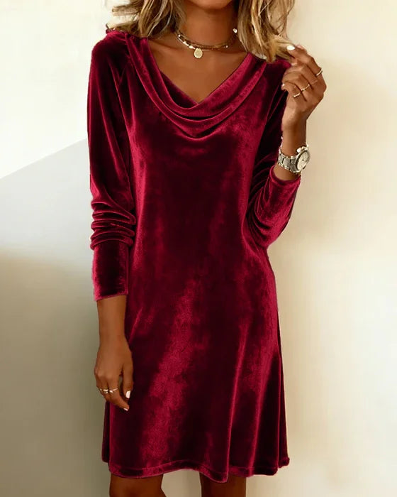 Emma | Frosina velvet dress