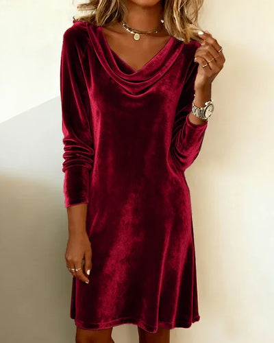 Emma | Frosina velvet dress