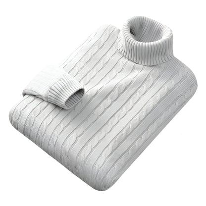 Niels | Cable-Knit Turtleneck Sweater
