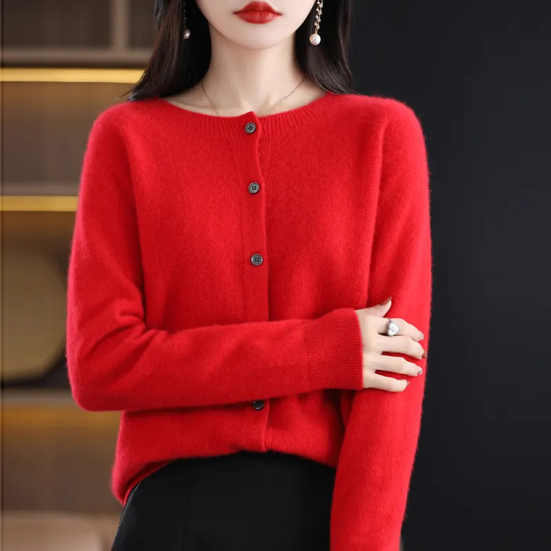 Elara | Elegant Buttoned Cardigan