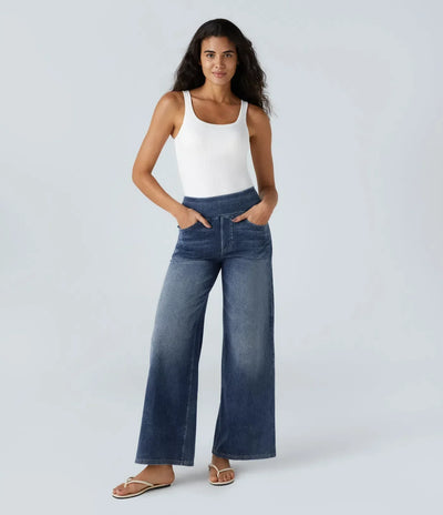 Eva Comfortable & Stretchy High-Waisted Pants