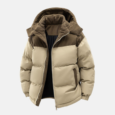 Cameron Puffer jacket with hood