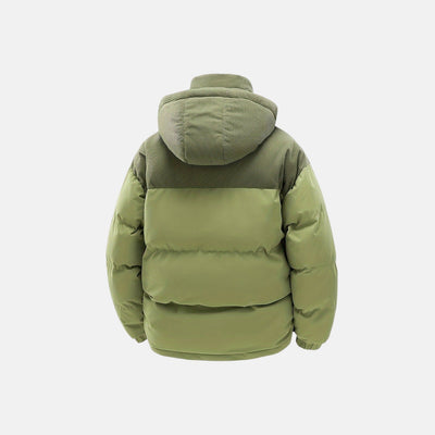 Cameron Puffer jacket with hood