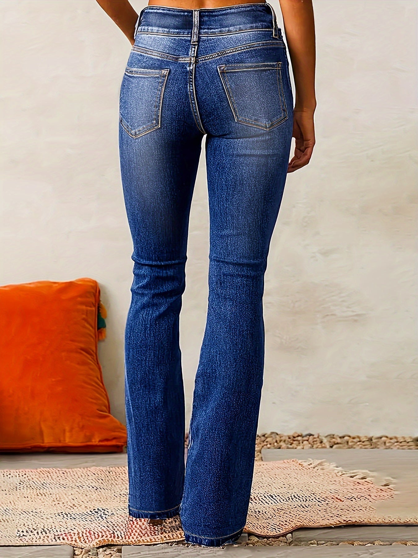 Marielle | Trendy High‑Waisted Flared Jeans