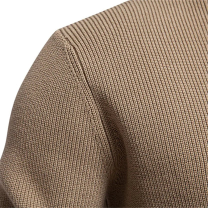Michael | Men’s Sweater with Button Detail