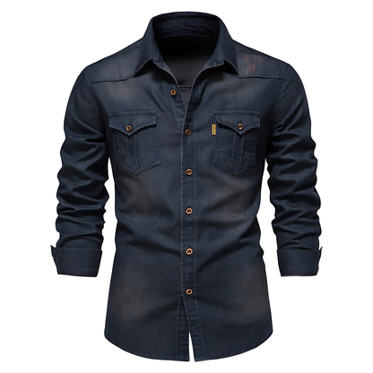 Avantea | Classic Denim Button‑Down