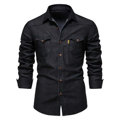 Avantea | Classic Denim Button‑Down